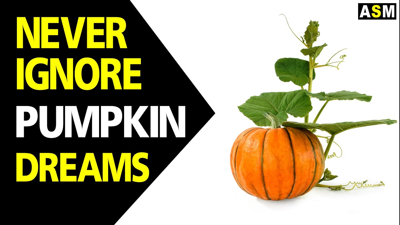 Why do I keep dreaming about pumpkins? Don't laugh—this is no coincidence!