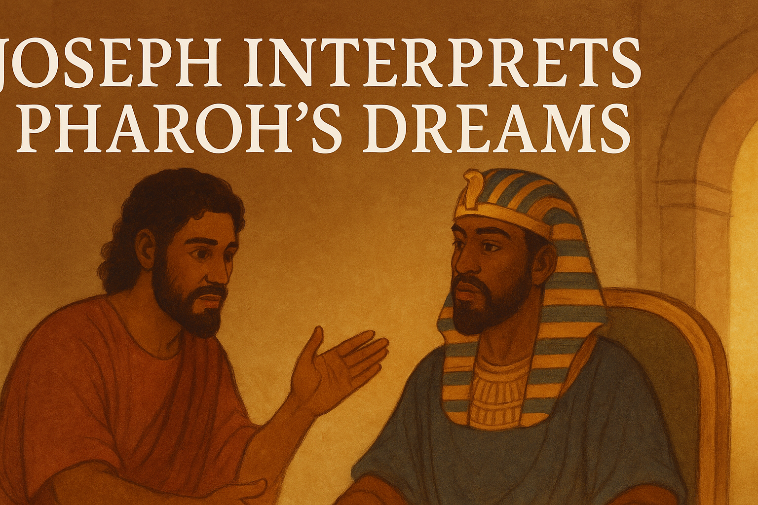 Joseph interprets Pharaoh dream 7 lessons about the prophecy revealed