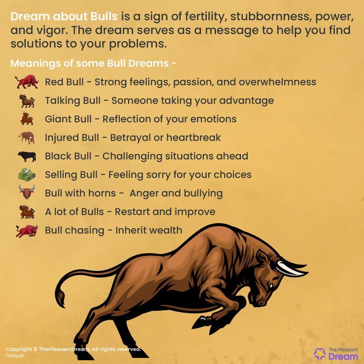 What does a bull in a dream mean when it's chasing you？ Understanding your deepest fears!