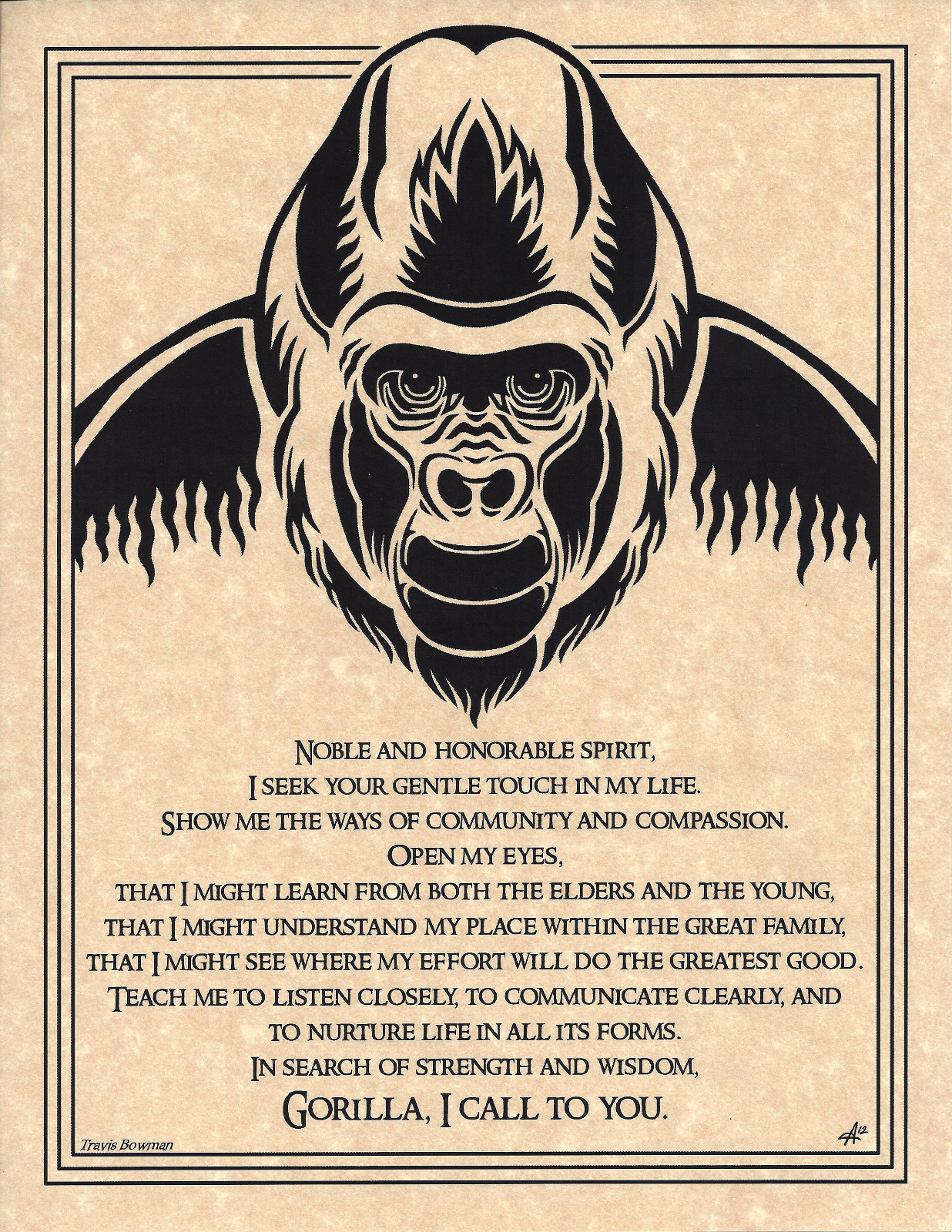 Need Inner Strength? Unlock the hidden spiritual meaning of gorilla and find your quiet authority and protection!
