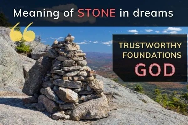Spiritual meaning of stones in dream： How to understand it correctly？
