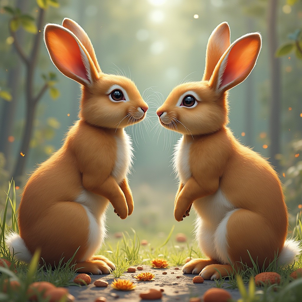 Learn the spiritual meaning of seeing 2 brown rabbits now!
