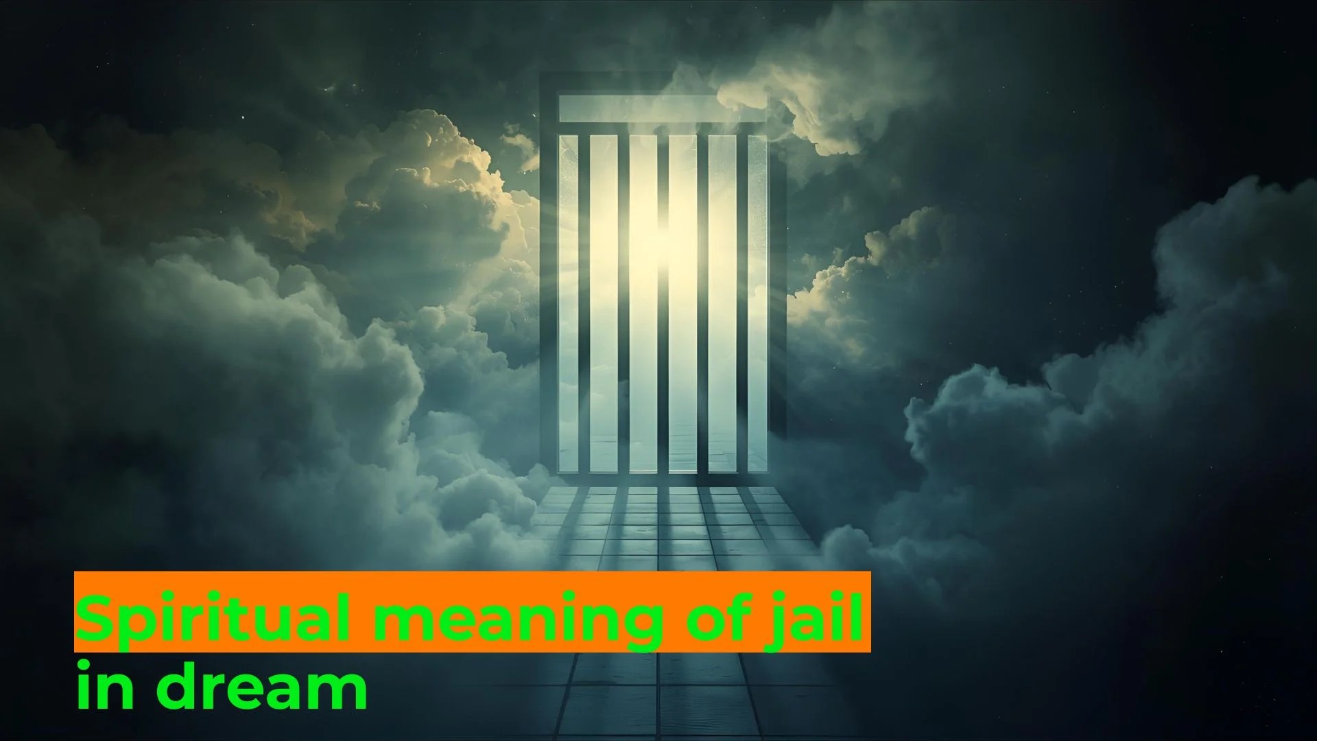 How to understand the spiritual meaning of jail in dream？ Tips inside!