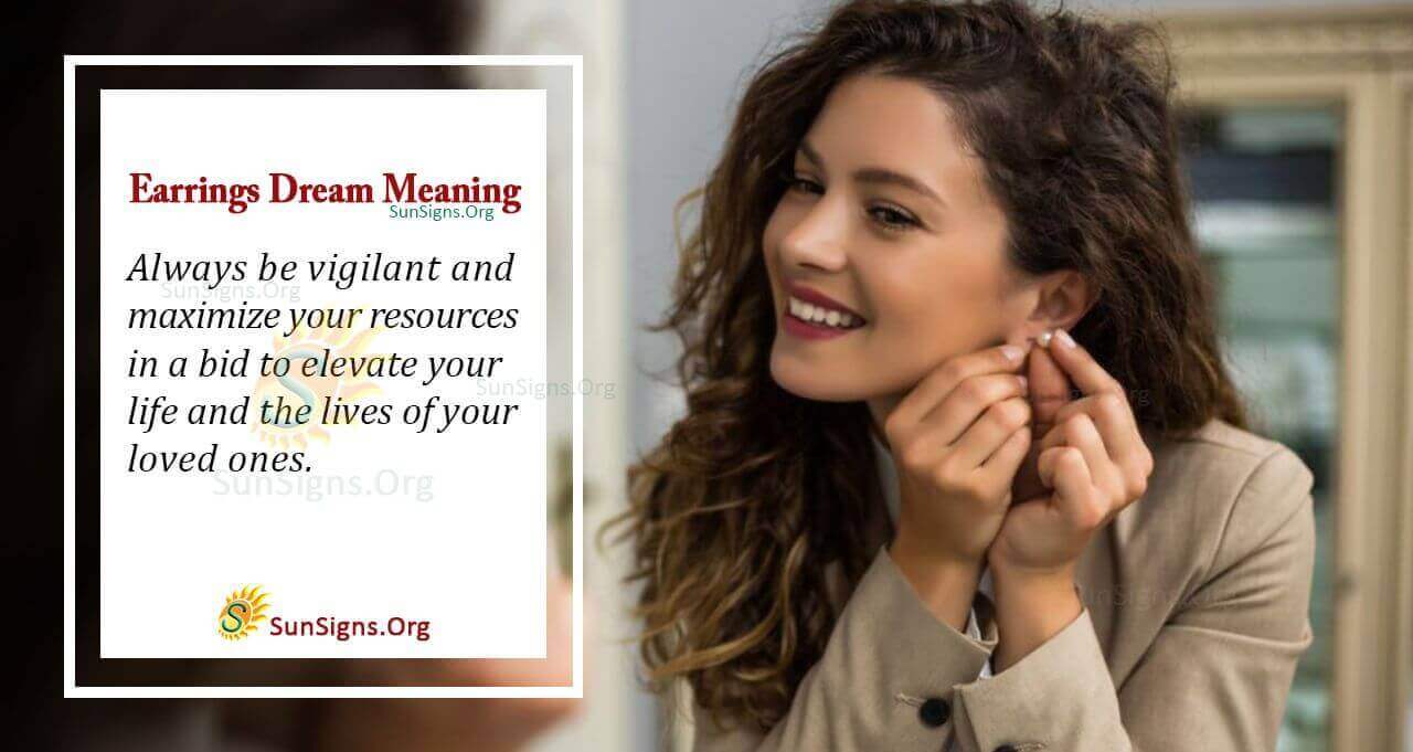 Seeing earrings in a dream： Is it good or bad？ Find your accurate dream meaning!