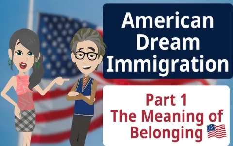 American Dream cartoon (what does it mean？)