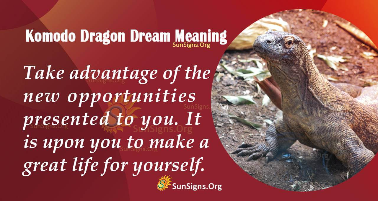 Interpreting the meaning when you dream about Komodo dragon running away!